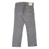 LEVI'S 514 Jeans Mens Grey Slim Straight W30 L30