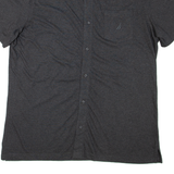 NAUTICA Mens Plain Shirt Grey XL