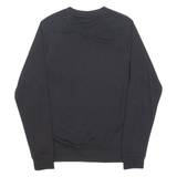 CALVIN KLEIN Mens Sweatshirt Black Crew Neck S