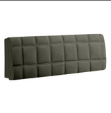 Anycozy Headboard Cover Square Dark Gray Super Soft Smooth Quilted Velvet Bed Back Dust Protector Cover 190x70cm
