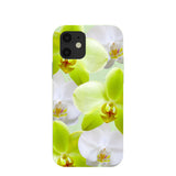 Sage Green Orchid Blooms iPhone 12/ iPhone 12 Pro Case