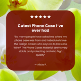 Sage Green Orchid Blooms iPhone 13 Case