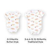 Organic Cotton Baby Onesie - Bakery Buns