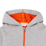 Two-Sided French Terry Zip Up Hoodie