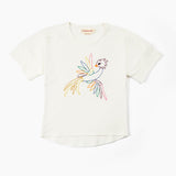 Embroidered Firebird Graphic Tee