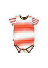 Baby body with Red Stripes