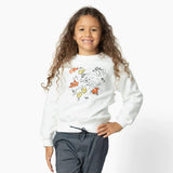 Abstract Art-Inspired Fleece Sweatshirt