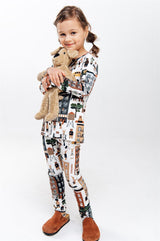 Organic cotton kids long sleeve top - New York