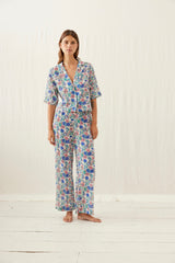 Pyjama set Louka -Blue Summer Meadow