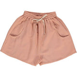 Organic cotton women shorts - Peach