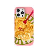Bubblegum Pink Pasta Club iPhone 16 Pro Max Case