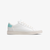 Men's Lace Up | White-Aqua
