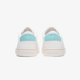 Women's Lace Up | White-Aqua