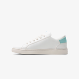 Men's Lace Up | White-Aqua