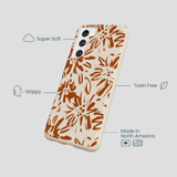 Seashell Petal Burst Samsung Galaxy S22 Case