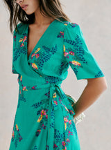 Dress Rio Flower Jade