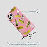 Bubblegum Pink Pickle Party iPhone 11 Pro Case
