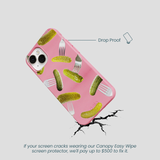 Bubblegum Pink Pickle Party iPhone 13 Mini Case