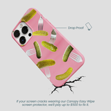 Bubblegum Pink Pickle Party iPhone 13 Pro Max Case