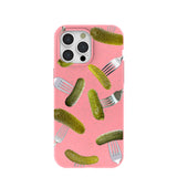 Bubblegum Pink Pickle Party iPhone 15 Pro Max Case