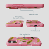 Bubblegum Pink Pickle Party iPhone 16 Case