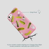 Bubblegum Pink Pickle Party iPhone 6/6s/7/8/SE Case