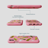 Bubblegum Pink Pickle Party iPhone XR Case