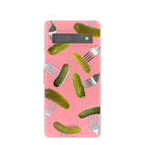 Bubblegum Pink Pickle Party Google Pixel 7a Case