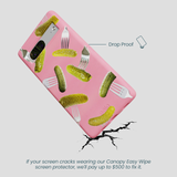 Bubblegum Pink Pickle Party Google Pixel 7a Case