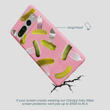 Bubblegum Pink Pickle Party Google Pixel 7 Pro Case