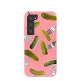 Bubblegum Pink Pickle Party Samsung Galaxy S23 Case