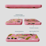 Bubblegum Pink Pickle Party Samsung Galaxy S24+(Plus) Case