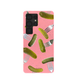 Bubblegum Pink Pickle Party Samsung Galaxy S25 Ultra Case