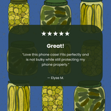 Electric Blue Pickling Pickles Samsung Galaxy S23 Case