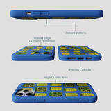 Electric Blue Pickling Pickles iPhone 12 Pro Max Case