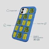 Electric Blue Pickling Pickles iPhone 12/ iPhone 12 Pro Case