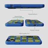 Electric Blue Pickling Pickles iPhone 14 Plus Case