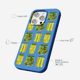 Electric Blue Pickling Pickles iPhone 16 Pro Max Case
