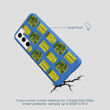 Electric Blue Pickling Pickles Samsung Galaxy S22 Case