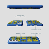 Electric Blue Pickling Pickles Samsung Galaxy S22 Case