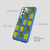 Electric Blue Pickling Pickles Samsung Galaxy S22 Case