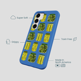 Electric Blue Pickling Pickles Samsung Galaxy S23 Case