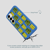 Electric Blue Pickling Pickles Samsung Galaxy S24 Case