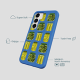 Electric Blue Pickling Pickles Samsung Galaxy S24 Case