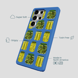 Electric Blue Pickling Pickles Samsung Galaxy S25 Ultra Case