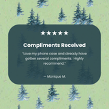 Sage Green Pine Season iPhone 15 Pro Case