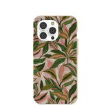 London Fog Pink Botanics iPhone 14 Pro Case