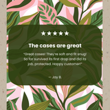 London Fog Pink Botanics iPhone 14 Pro Max Case