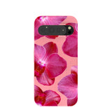 Bubblegum Pink Pink Orchids Google Pixel 9 Pro XL Case