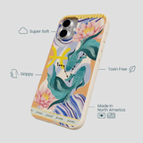 Seashell Pisces Fish iPhone 16 Plus Case